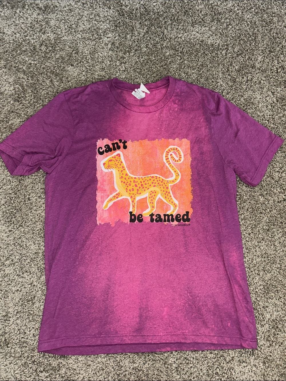 “Can’t be tamed” Tee NWOT